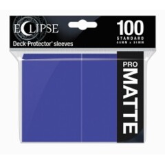 Ultra Pro - Pro Matte Eclipse: Deck Protector 100 Count Pack - Royal Purple